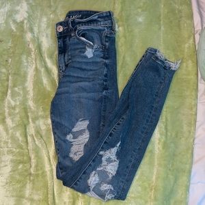 American eagle ripped jeans